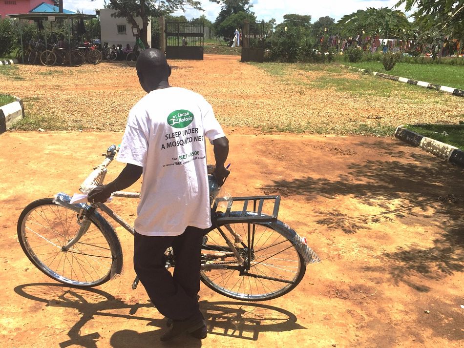 pAfter the ceremony they return to their villages These new bicycles will allow them to reach more households each day and therefore treat more people who have malaria pneumonia or diarrhoeanbspin the communityp