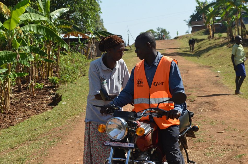 pIn Uganda with funding from Comic Relief we have supported motorcycle taxi drivers called embodabodas emto handle the transport of sick children to health facilities in Mbale district Community health workers give these drivers vouchers indicating the amount that the health facility should pay the driver depending on the distance travelledp
