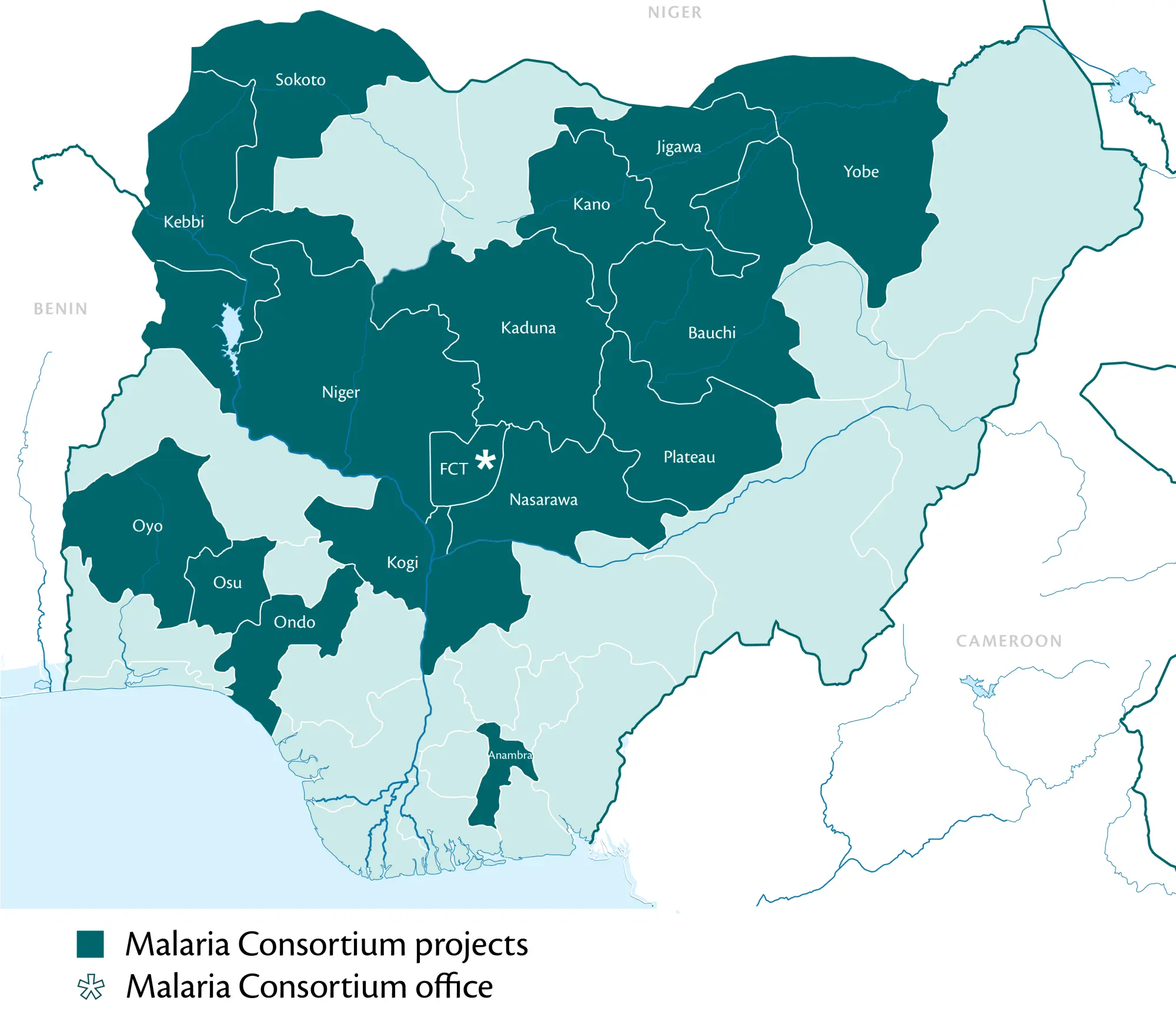 GR projects map Nigeria 2025