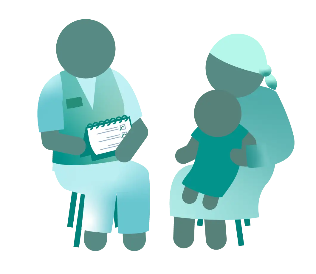 Website 2025 graphics Health worker