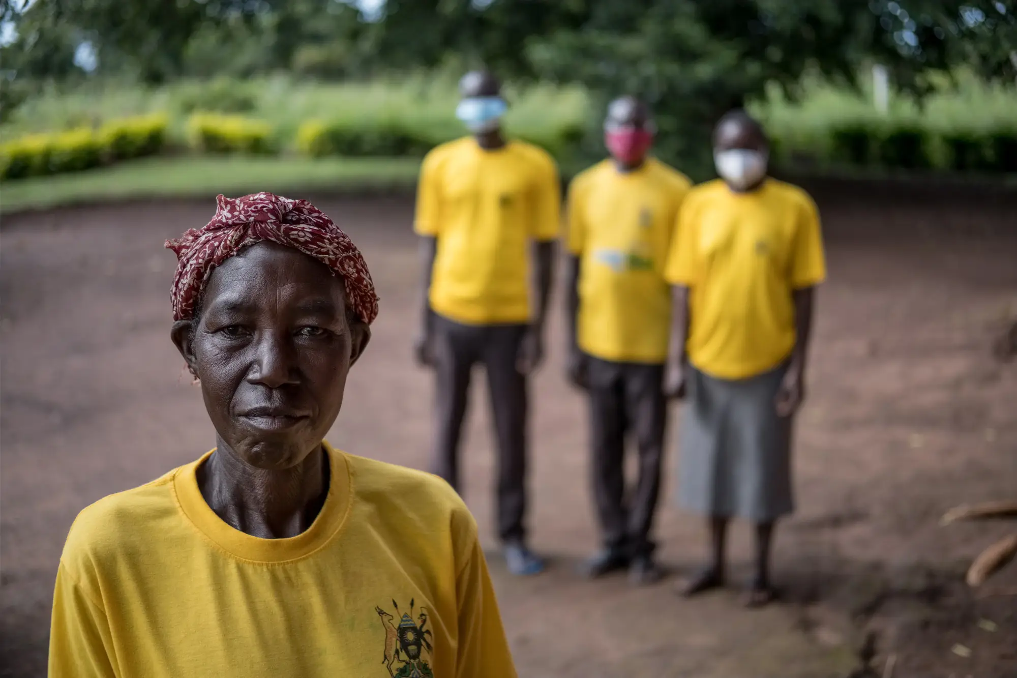Healthcare workers as part of the SUMRES programme in Uganda, 2022