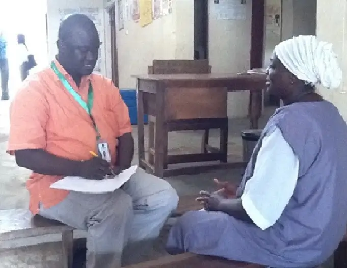 Dorothy Ibrahim - rural health worker in Guaraka Nigeria