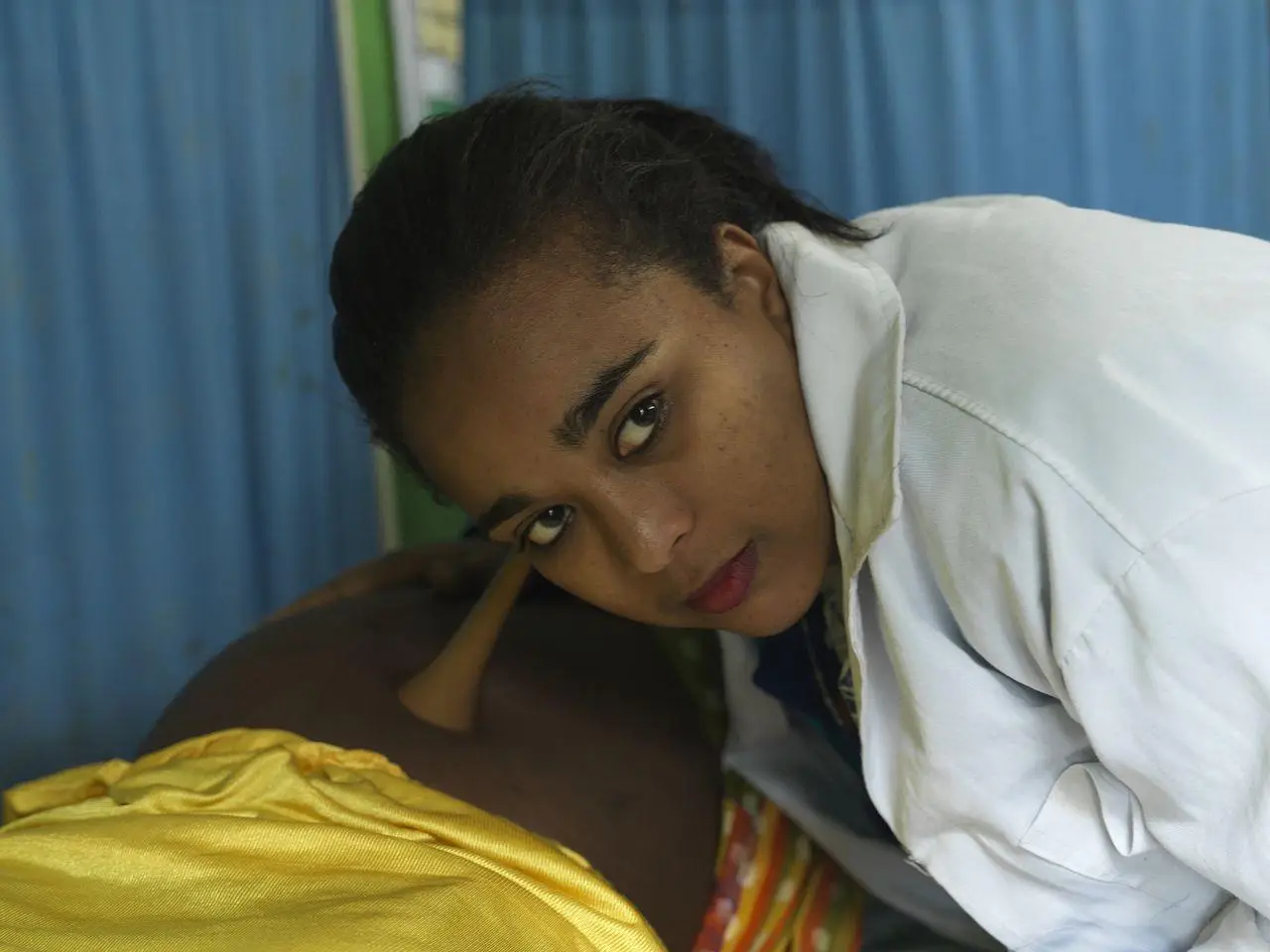 A healthcare worker