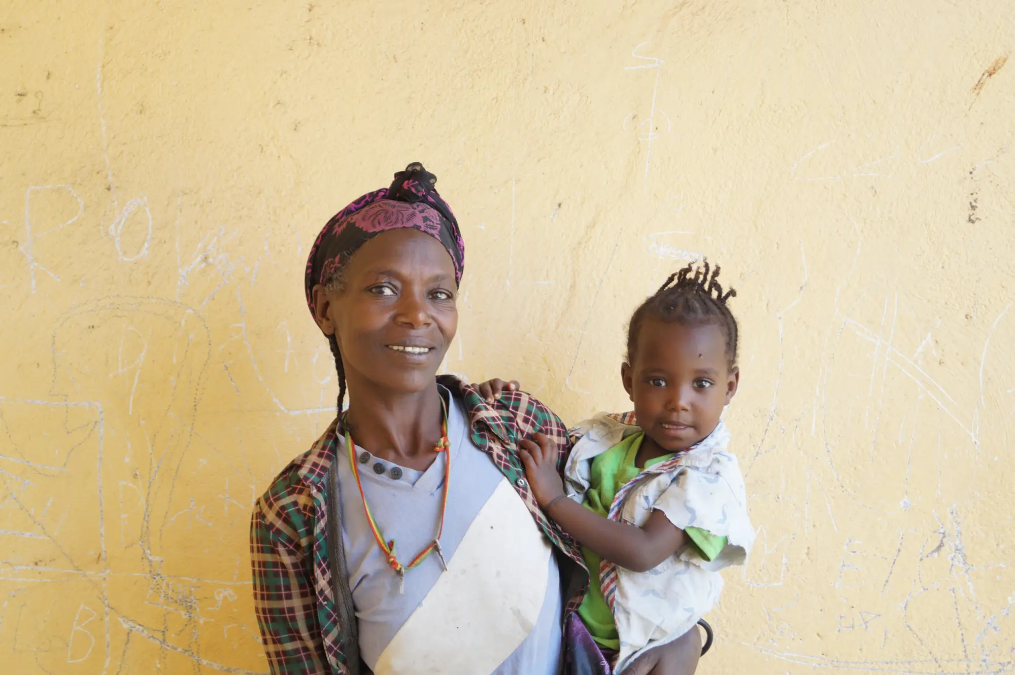 A woman and her child in Ethiopia, 2018