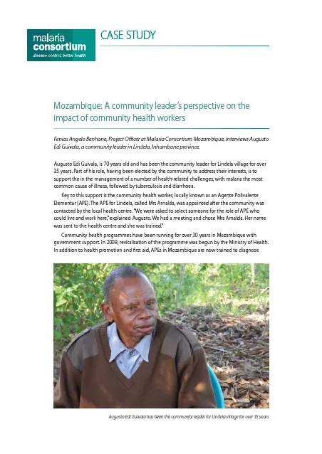 201305130505 mozambique a community leaders perspective on the impact of chws