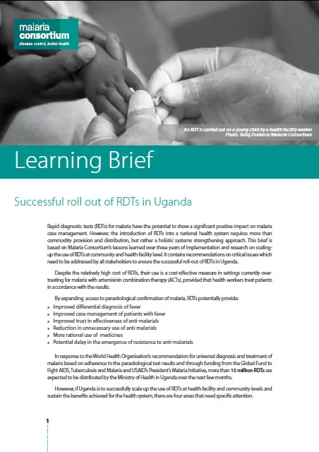 201305141248 uganda rdts learning brief