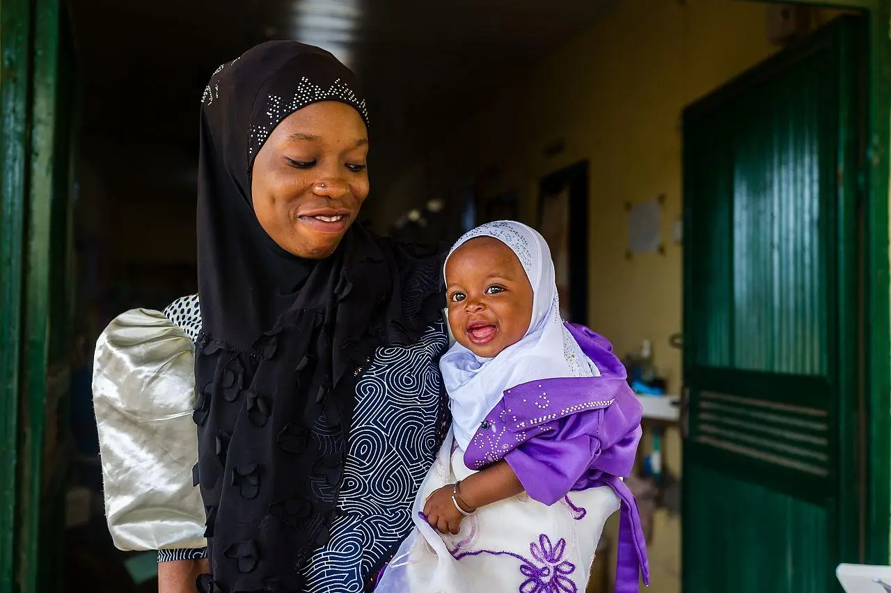Mother and child - perennial malaria chemoprevention, Osun state, Nigeria
