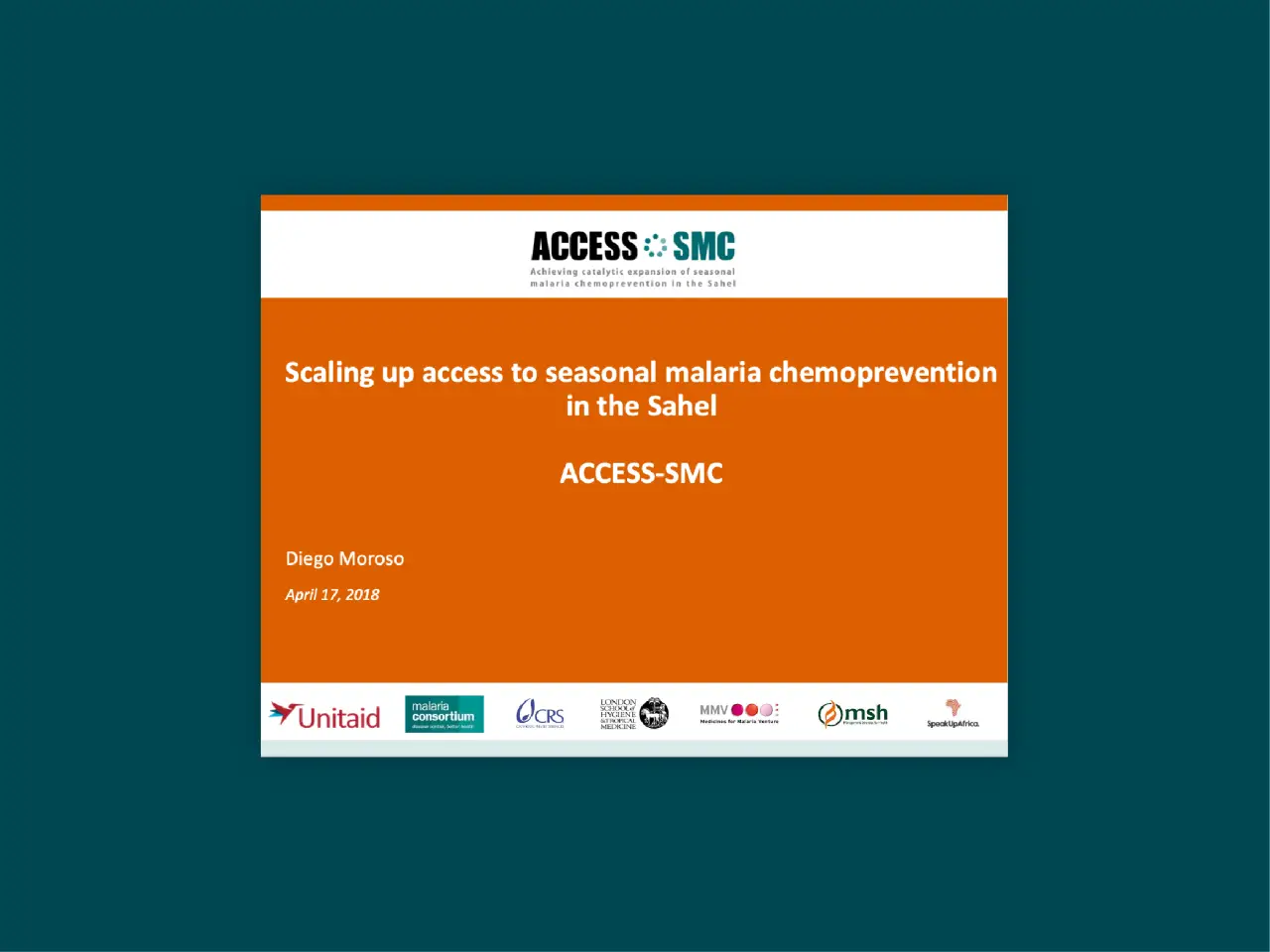 05121135 45 presentationthumbnail scalingupaccesstoseasonalmalariachemopreventioninthesahel