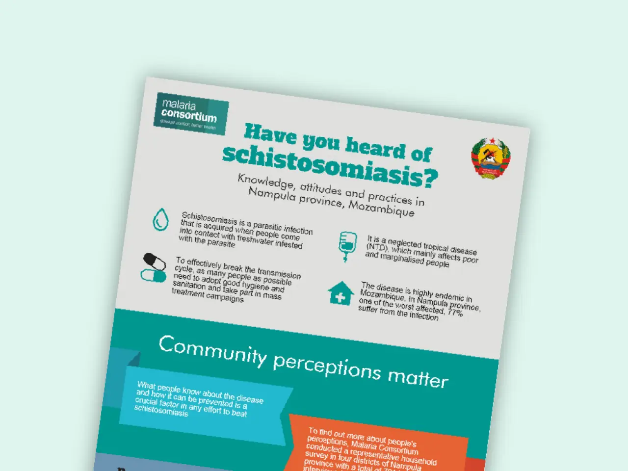 05121232 34 infographicthumbnail schistosomiasisknowledgeattitudesandpracticesinnampulaprovincemozambique