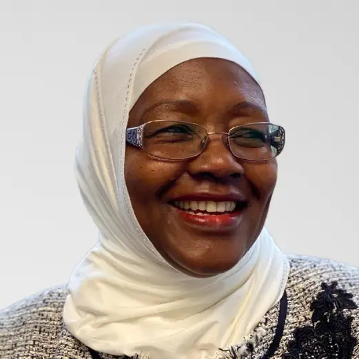 Portrait of Dr Halima Mwenesi, Malaria Consortium Trustee