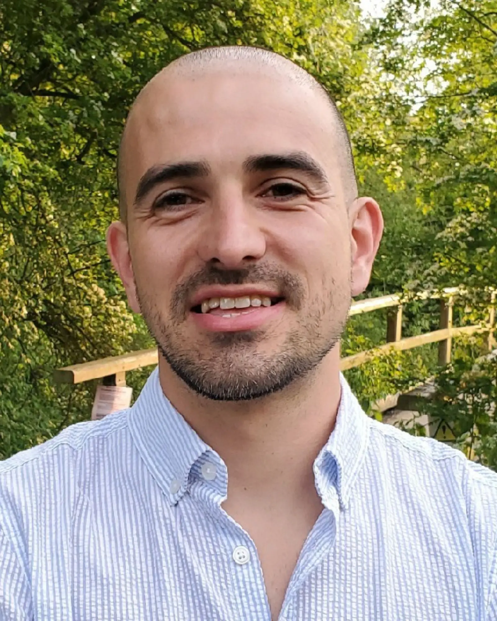 Portrait of Matteo Bottecchia, Malaria Consortium's Research Project Manager