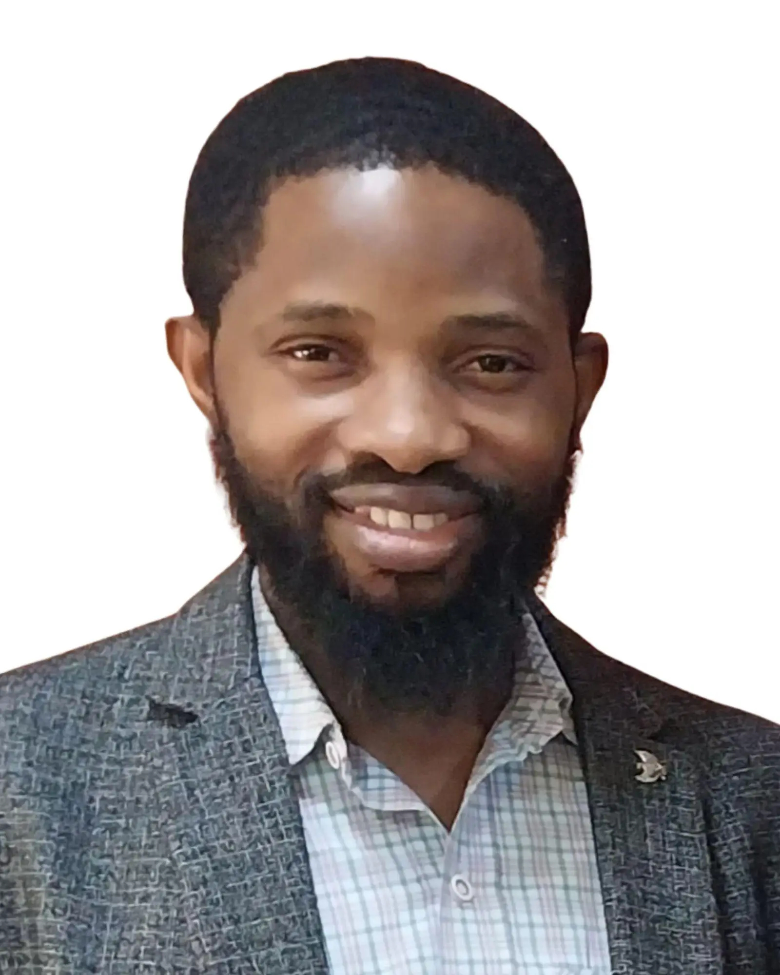 Portrait of Ebenezer Ikechukwu, Malaria Consortium's SMC Data Analyst