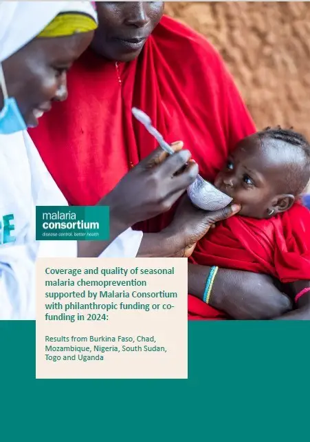 Thumbnail - Coverage and quality of seasonal malaria chemoprevention supported by Malaria Consortium in 2024