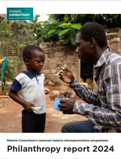 Thumbnail - Malaria Consortium’s seasonal malaria chemoprevention programme: Philanthropy report 2024