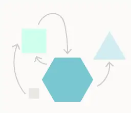Website mockup design Recruitment process