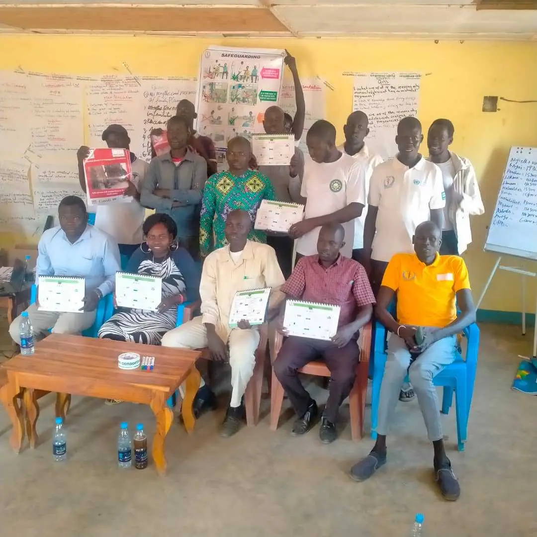 VCAT training for healthcare workers at Aweil centre county headquarters in Aroyo, Northern Bahr el Ghazal, South Sudan