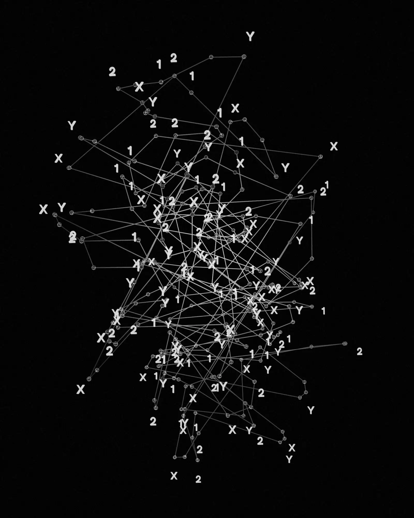 Stock image - abstract image of data network