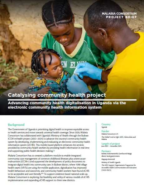 Thumbnail Project Brief Catalysing community health project Uganda 2025