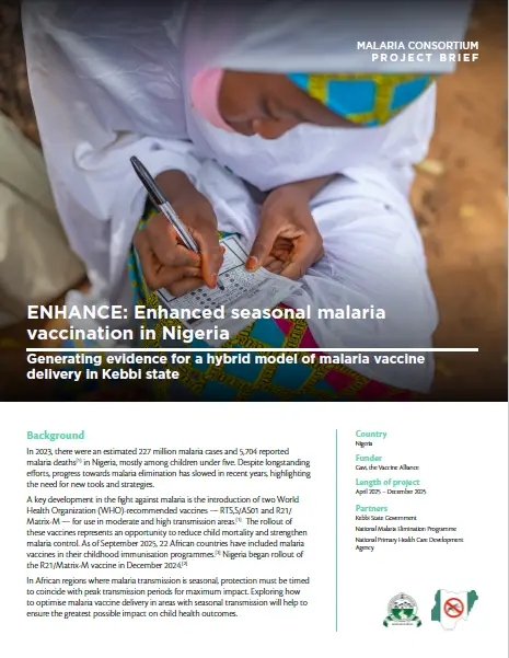 Thumbnail  Project brief ENHANCE Nigeria 2025
