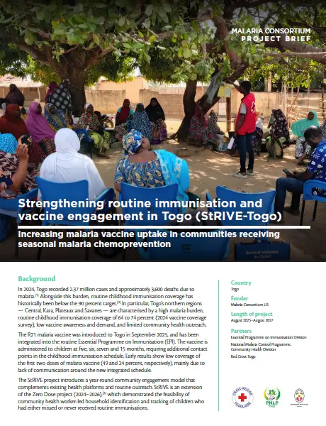Thumbnail StRIVE Togo project brief 2026