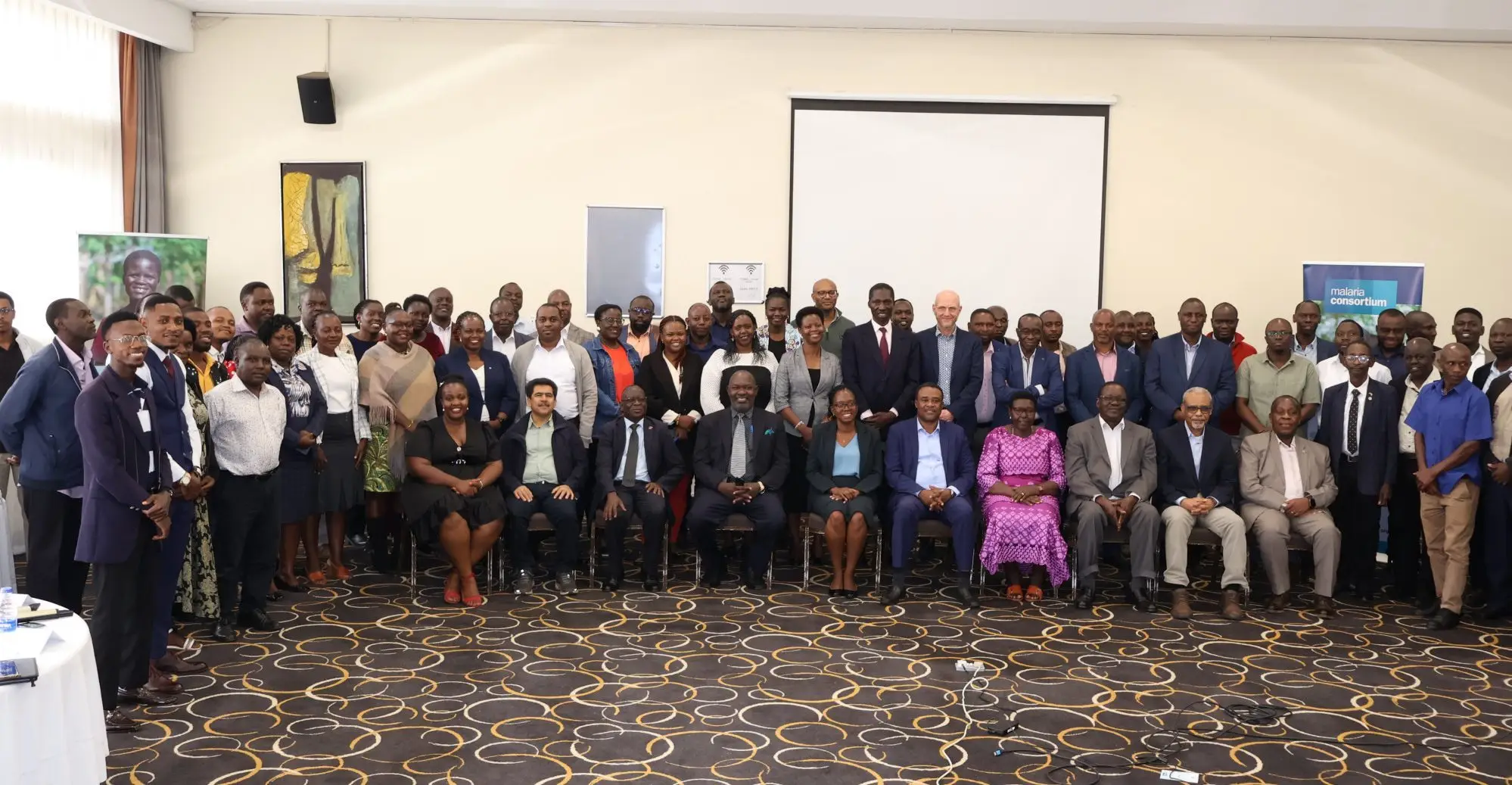 A group photo of all stakeholders that attended the meeting.