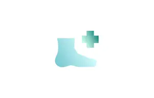 Web icons foot health