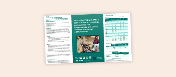Photo for: Harnessing the seasonal malaria chemoprevention campaign in Nigeria: Safety, equity and cost of fully integrating vitamin A supplementation 