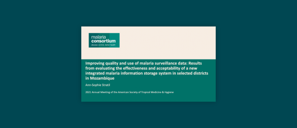 Photo for: Improving quality and use of malaria surveillance data: Results from evaluating the effectiveness and acceptability of a new integrated malaria information storage system in selected districts in Mozambique