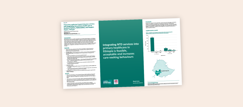 Improving neglected tropical diseases services and integrating into primary health care in Southern Nations, Nationalities, and People’s Region, Ethiopia