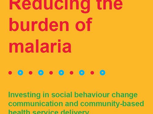 Photo for: Reducing the burden of malaria: Investing in social behaviour change communication and community-based health service delivery