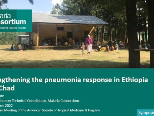 Photo for: Strengthening the pneumonia response in Ethiopia and Chad​