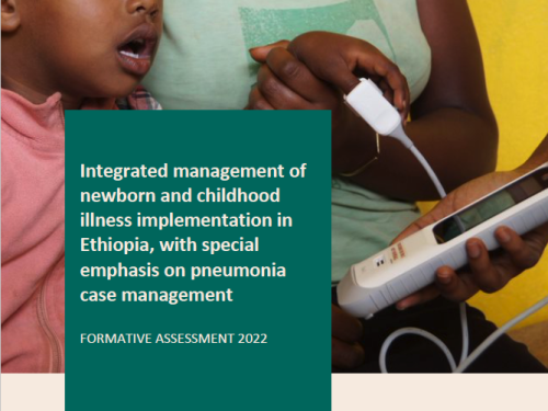 Photo for: Formative assessment on integrated management of newborn and childhood illness implementation in Ethiopia