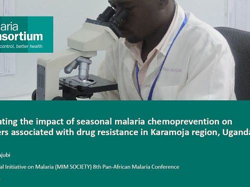 Evaluating the impact of seasonal malaria chemoprevention on markers associated with drug resistance in Karamoja region, Uganda