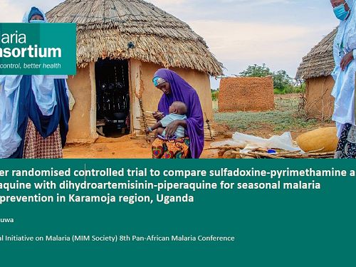 A cluster randomised controlled trial to compare sulfadoxine-pyrimethamine and amodiaquine with dihydroartemisinin-piperaquine for seasonal malaria chemoprevention in Karamoja region, Uganda
