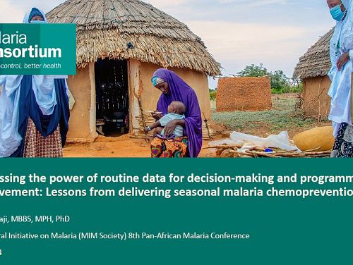 Harnessing the power of routine data for decision-making and programme improvement: Lessons from delivering seasonal malaria chemoprevention