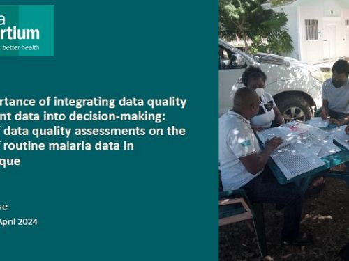 The importance of integrating data quality assessment data into decision-making: Impact of data quality assessments on the quality of routine malaria data in Mozambique