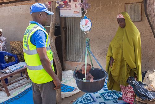 Photo for: Non-medical health workers use simplified tools to treat malnutrition in children under five in rural Nigeria