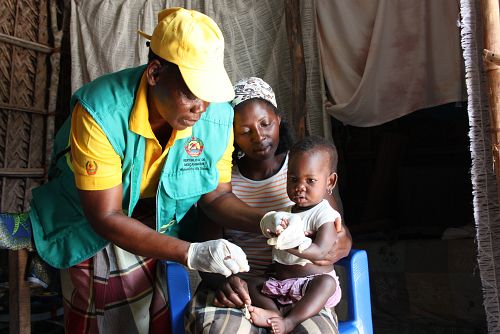 Photo for: Community health workers are saving costs of care for the three major childhood illnesses in Mozambique and Uganda