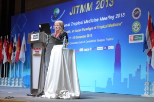 Dr Sylvia Meek presenting at JITMM in Bangkok 2013