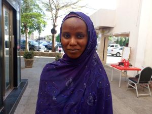 Caption: Kadijat Yusuf Ibrahim, a medical laboratory scientist at Walshur Specialist Hospital in Kano state