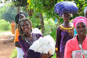 Photo for Historic campaign delivers mosquito nets to every household across Uganda
