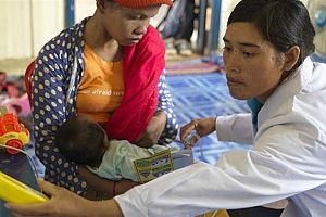 Photo for Helping Reduce Child Pneumonia Deaths in Cambodian Rural Communities
