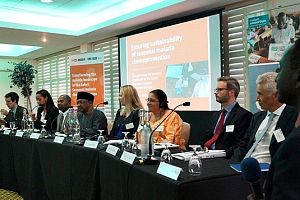 Photo for Symposium on innovative malaria prevention method held in London