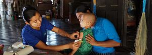 Photo for Remote, rural populations in Myanmar receive improved healthcare