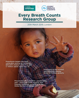 Malaria Consortium hosts the first Every Breath Counts Research Group meeting