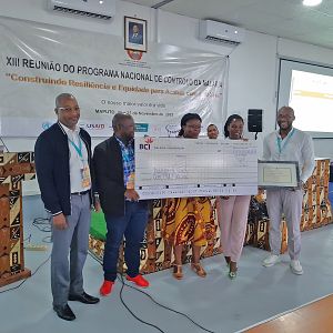Malaria Consortium presents data quality evaluation results to Mozambique’s Ministry of Health at national malaria strategy meeting