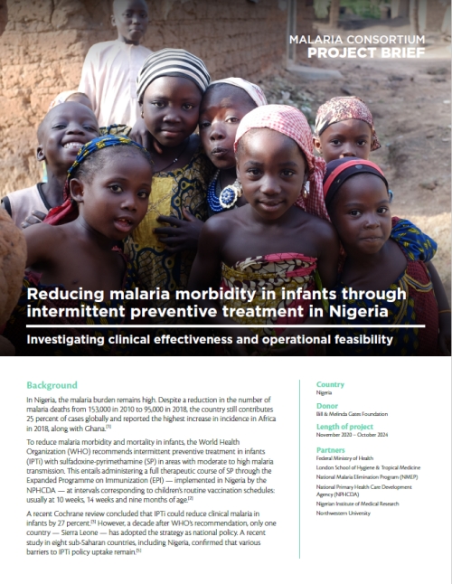 literature review on malaria in nigeria