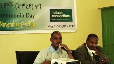 Dr Agonafer addressing key note message at an advocacy event (Advocacy workshop organized to observe 2014 WPD on Nov. 15, 2014 at Hawassa City)